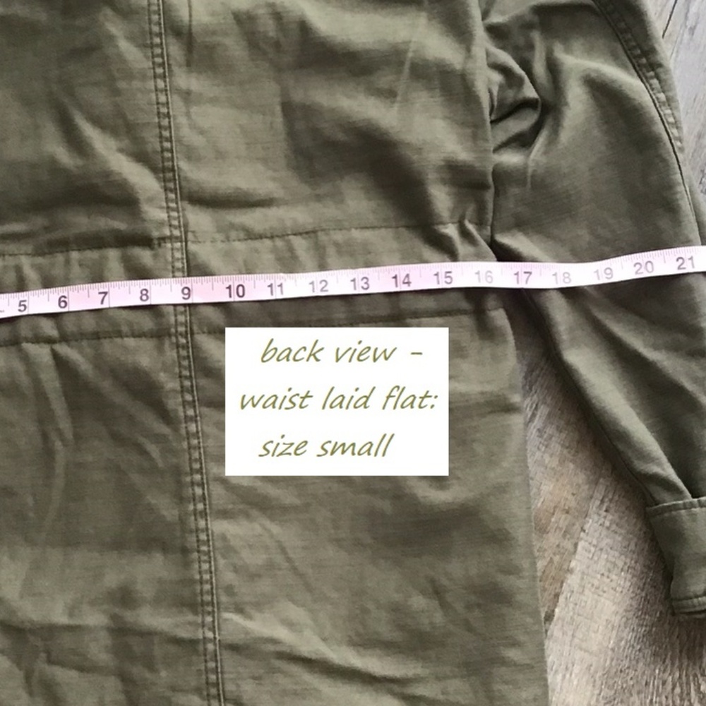 NWT Free People Military Jacket with Belt - Picture 3 of 4